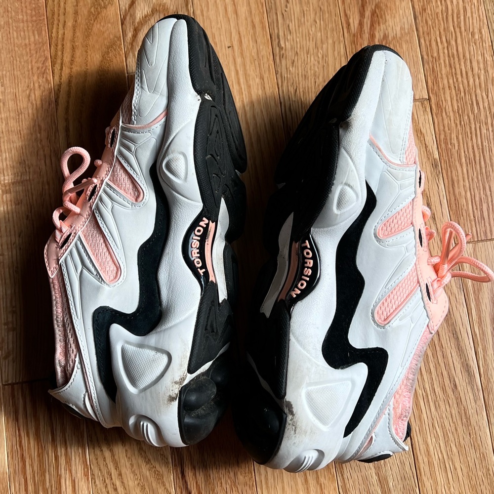 Adidas Pink and White Sneakers Casual - Picture 4 of 6